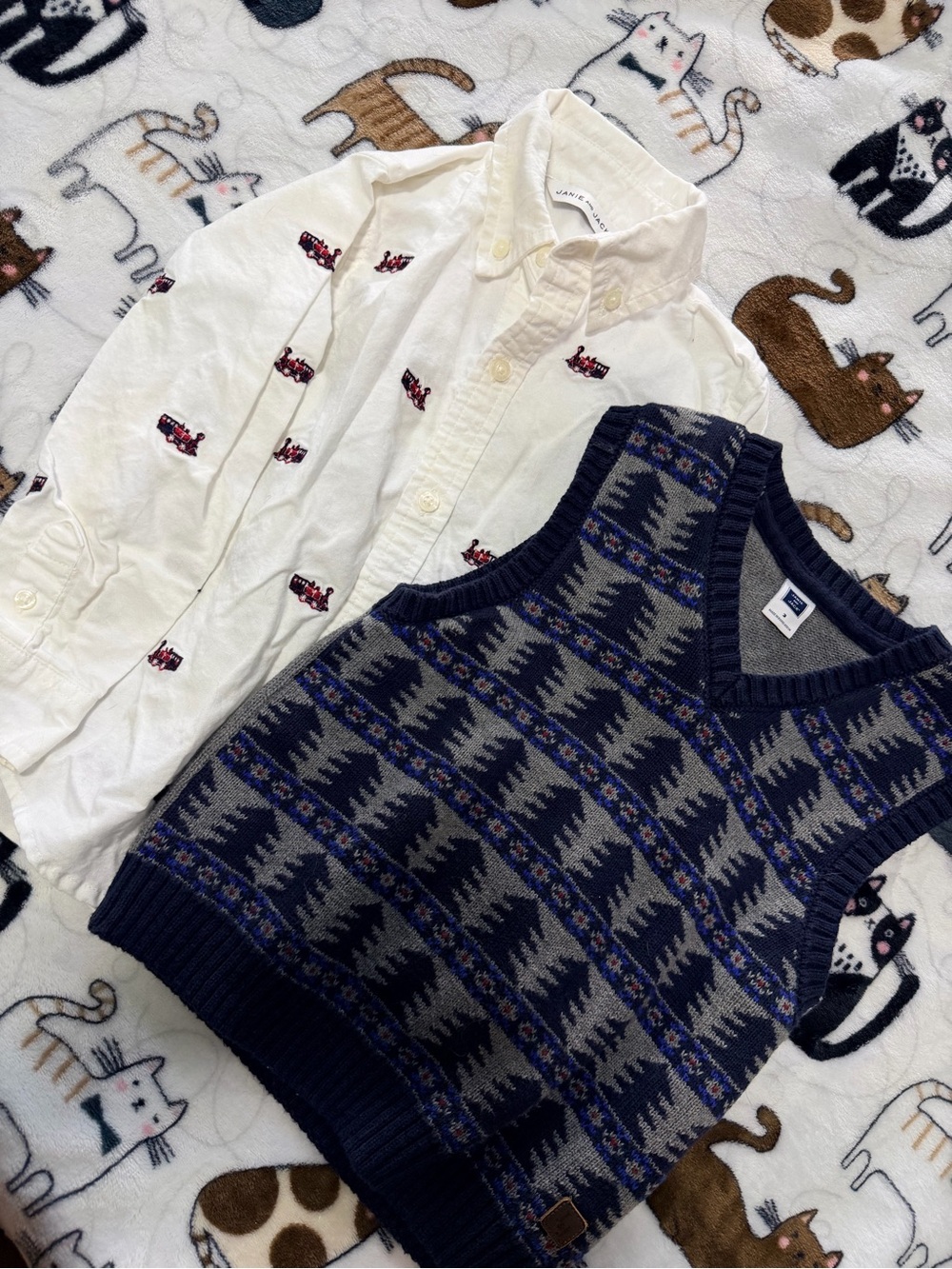 Janie & Jack holiday outfit